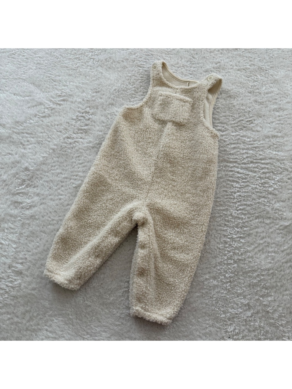12m Cozy Sherpa Romper